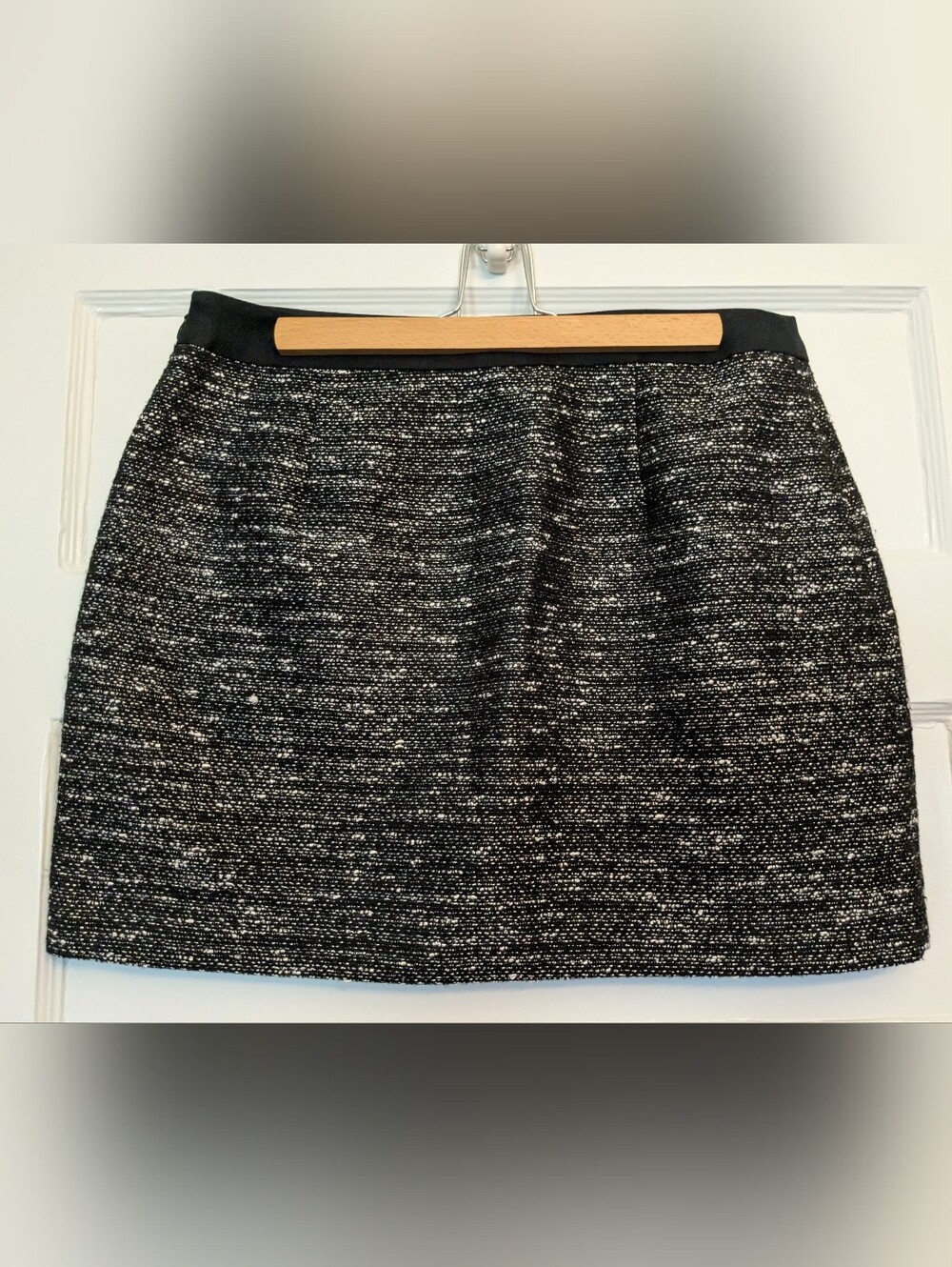 Black And White Banana Republic Miniskirt